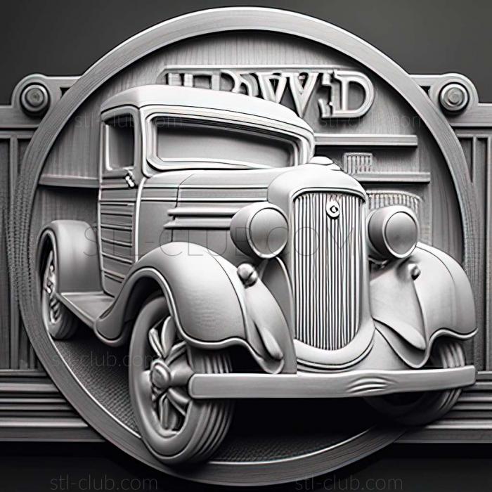 3D модель Ford 7W (STL)